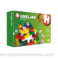 Hubelino Marble Run 123-Piece Basic Building Box The Original! Made in Germany! Certified and Award-Winning Marble Run 100% Compatible with Duplo B079Z3DVC2